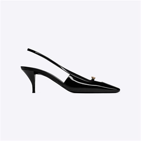 slingbacks ysl|comfortable sandals with slingback.